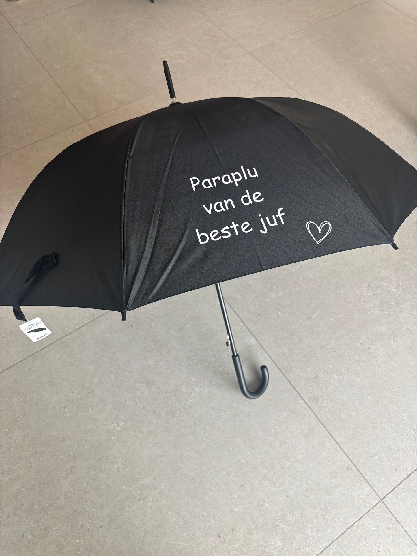 Paraplu gepersonaliseerd