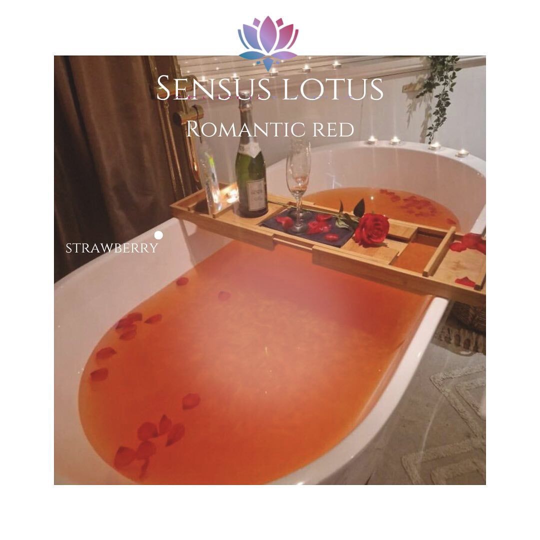 Sensus Lotus - Badpoeder Romantic red 30 gr
