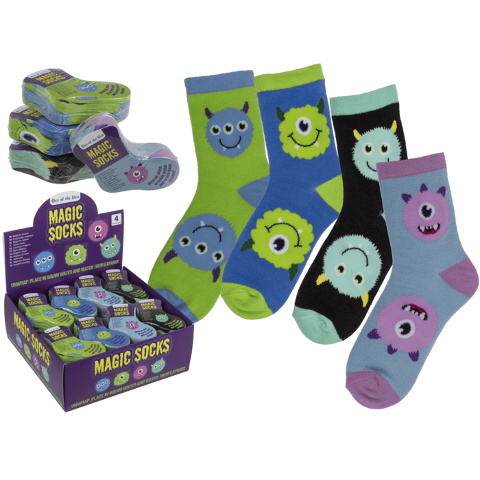 Magic kindersokken, monster, 1 paar,
