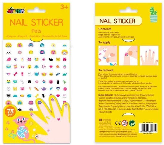 Nagelstickers kids