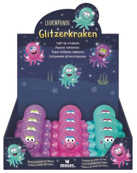 Lichtgevend badspeelgoed Octopus