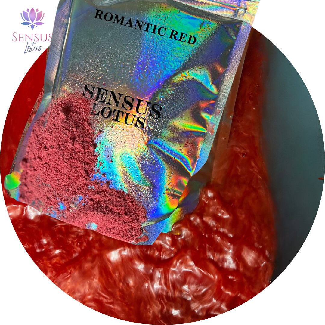 Sensus Lotus - Badpoeder Romantic red 30 gr