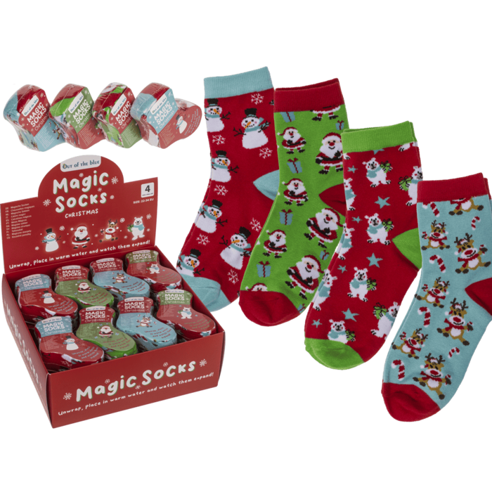 Magic kindersokken, Kerstmis, 1 paar,