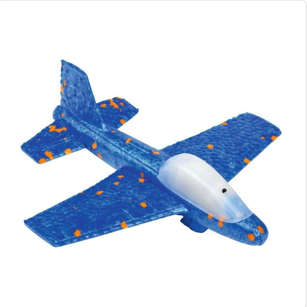 Vliegtuigje met ledverlichting