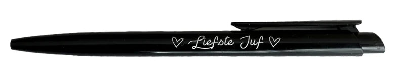 Pen - De liefste juf zwart