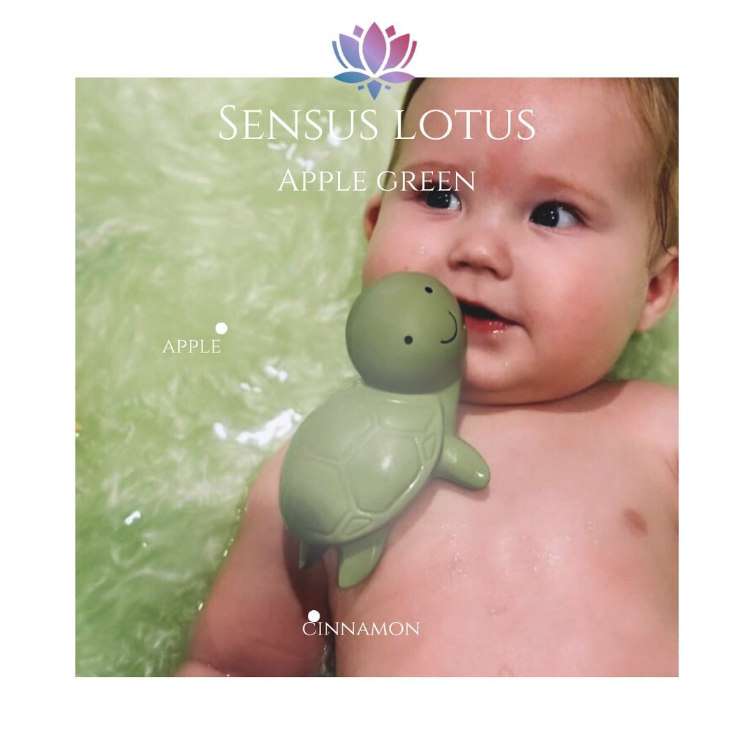 Sensus Lotus - Badpoeder Apple green 30 gr