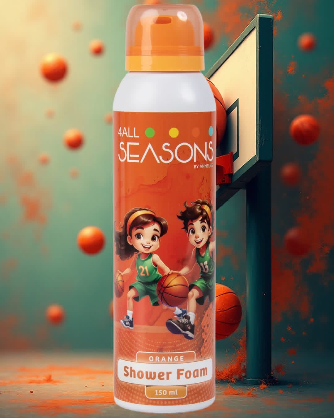 4allseasons - Shower foam Basket 150 ml