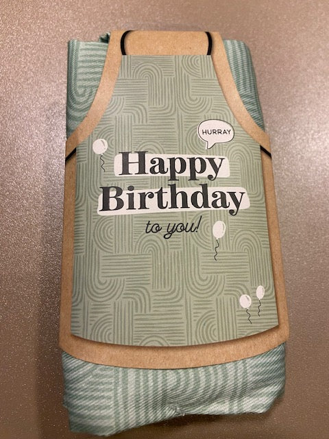 Keukenschort - Happy Birthday