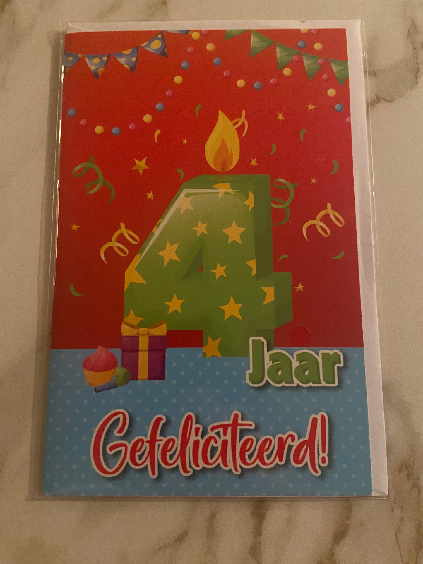 Budgetkaart 4 jaar