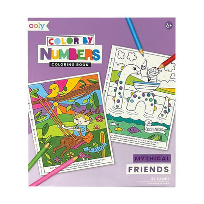 Ooly - Color By Numbers - Mythical Friends