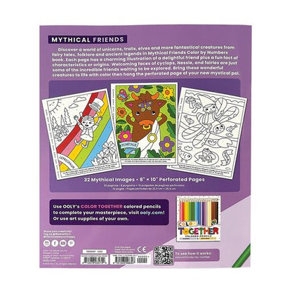 Ooly - Color By Numbers - Mythical Friends