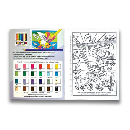 Ooly - Color By Numbers - Mythical Friends