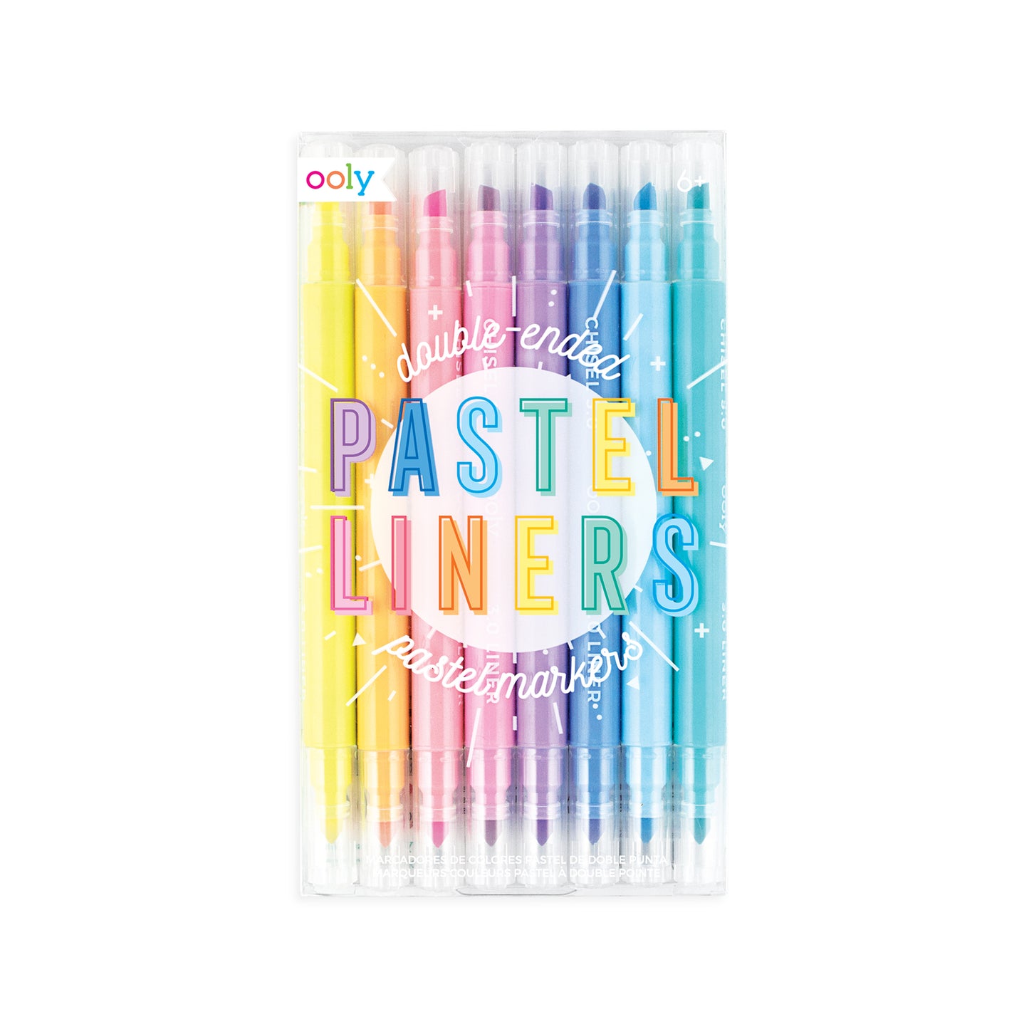 Ooly - Pastel Liners Double Ended Markers