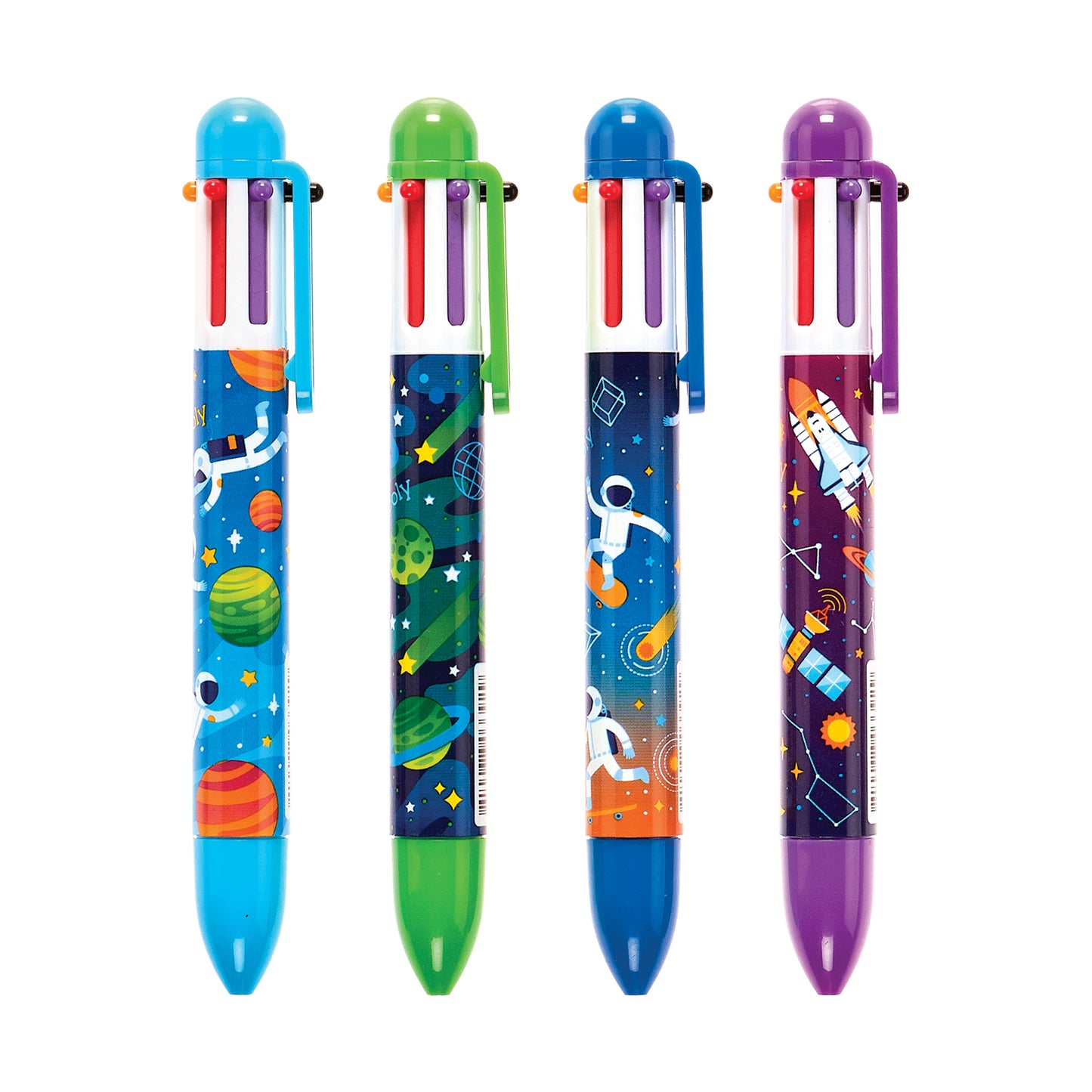 Ooly - 6 Click Pens - Astronaut