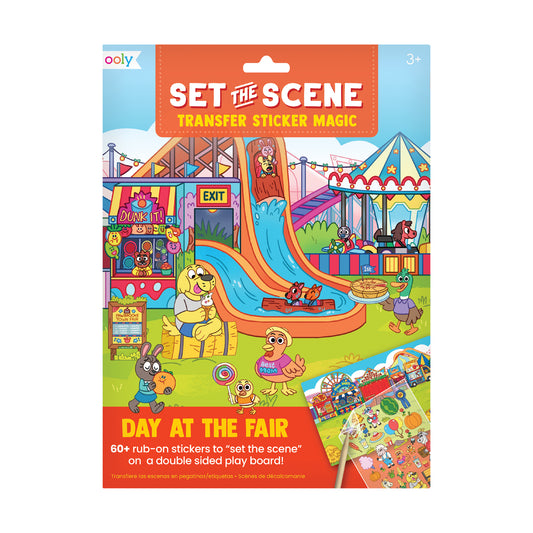 Ooly -  Set The Scene Transfer Stickers - Day At The Fair