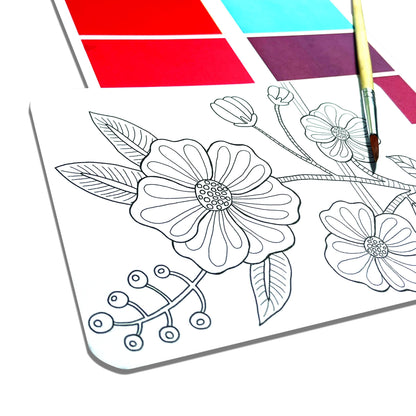 Ooly - D.I.Y. Watercolor Art Kit - Flowers & Gardens