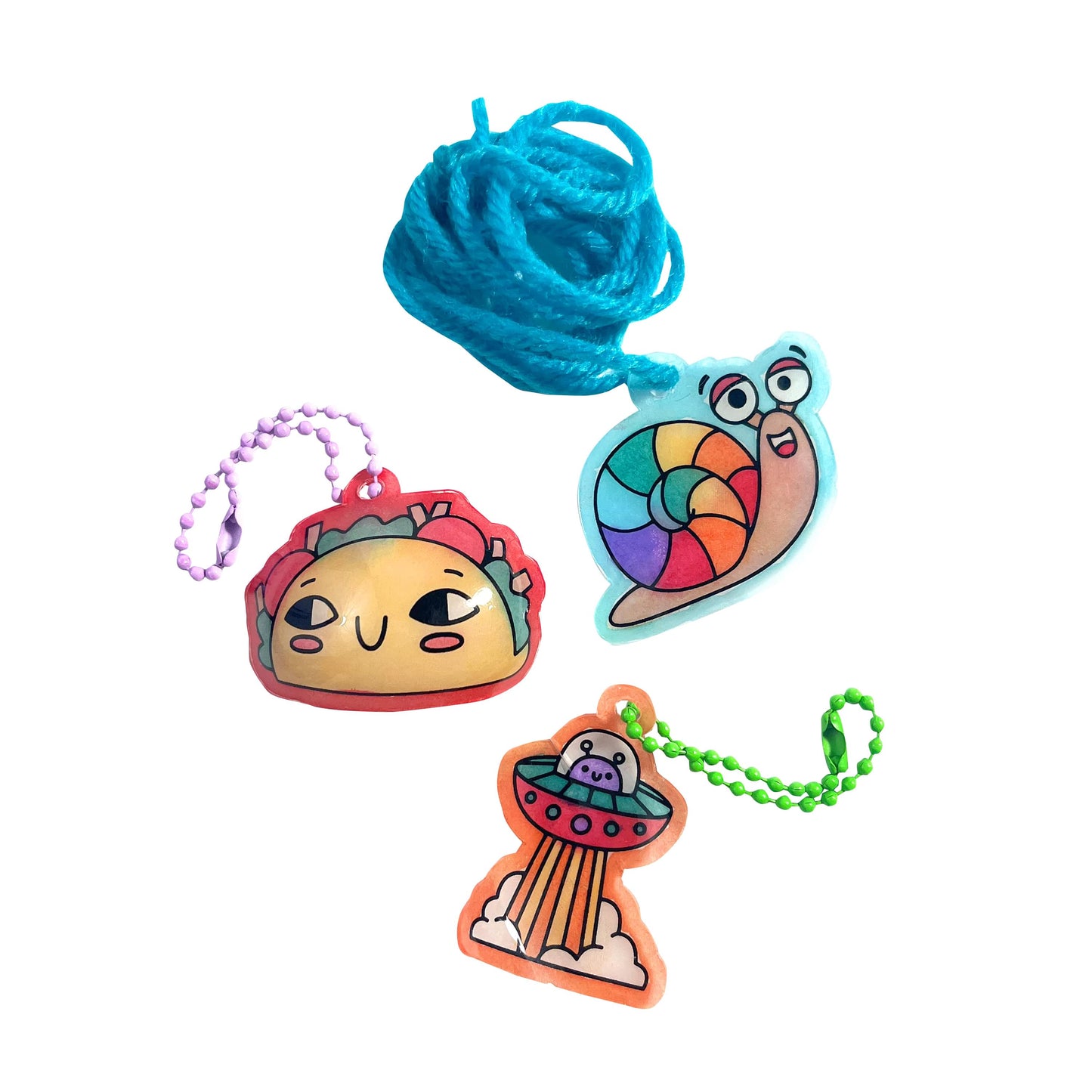 Ooly - Shrink-Its! D.I.Y. Shrink Art Kit - Fun Friends