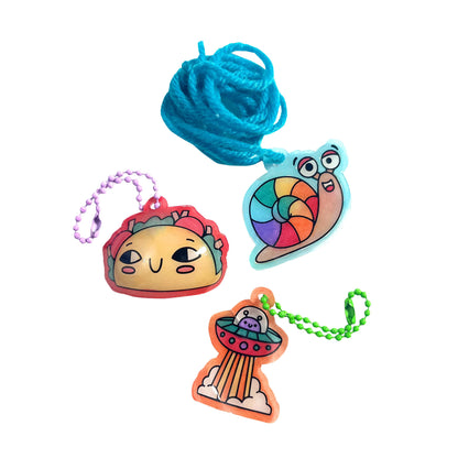Ooly - Shrink-Its! D.I.Y. Shrink Art Kit - Fun Friends