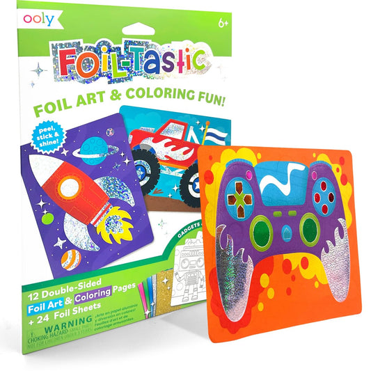 Ooly - Foil-tastic Foil Art Kit: Gadgets & Gizmos