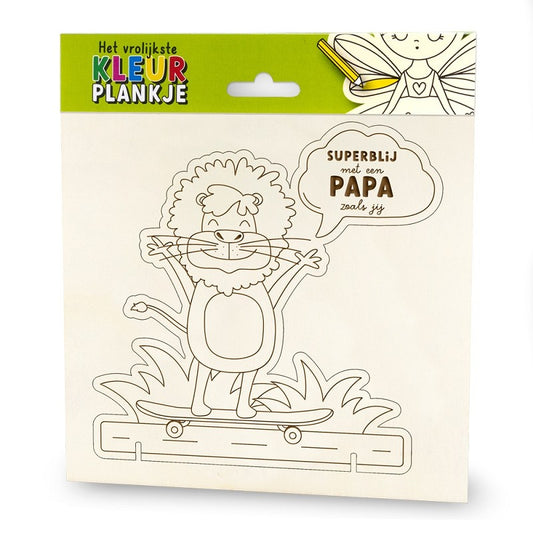 Kleurplankje papa