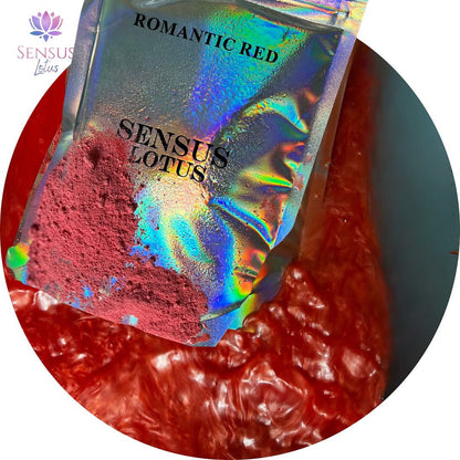 Sensus Lotus - Badpoeder Romantic red 30 gr