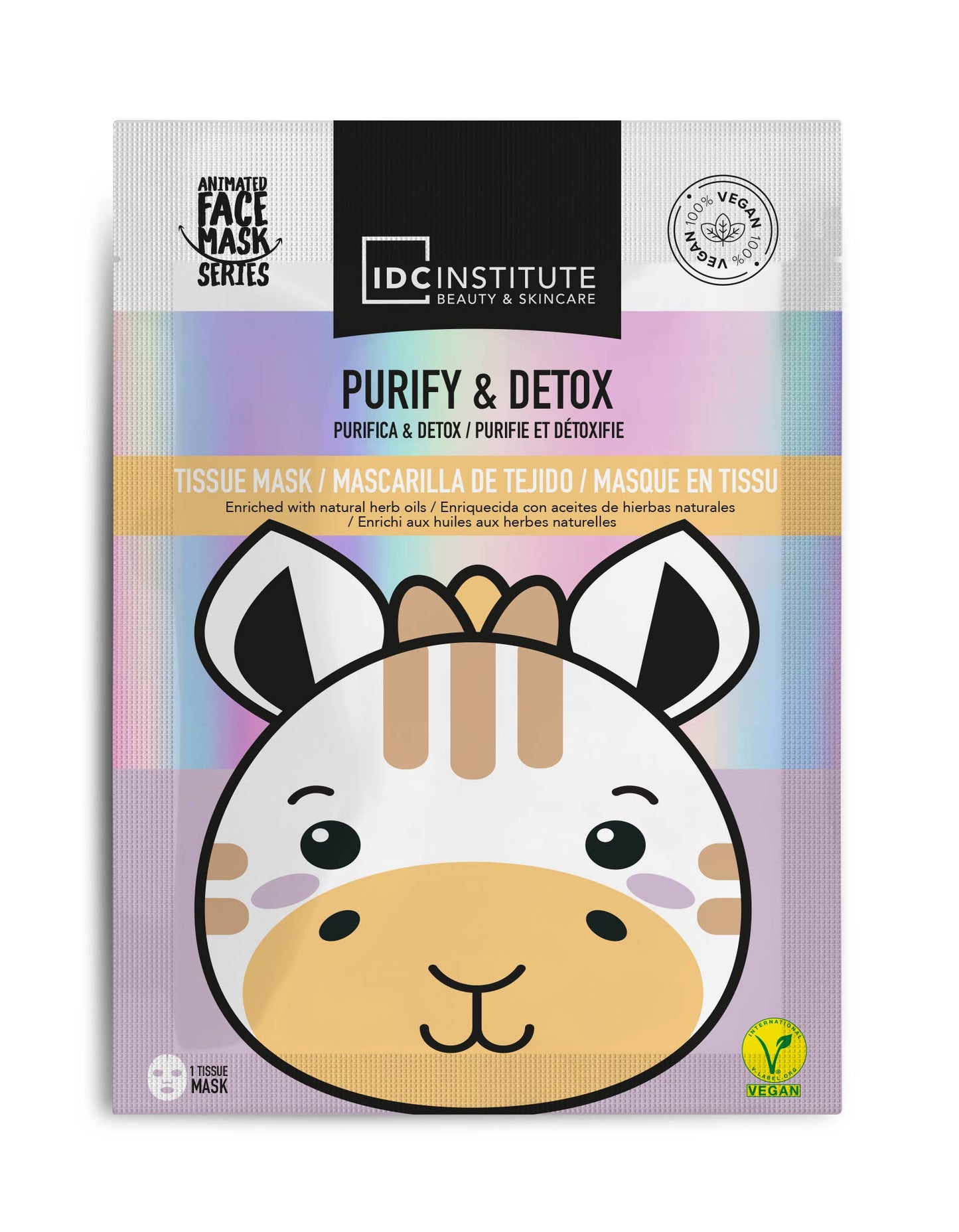 Idc Institute Giraffe gezichtsmasker Purify & Detox