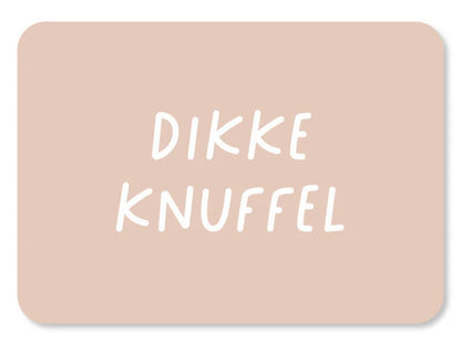 Kaart Dikke knuffel (liggend)