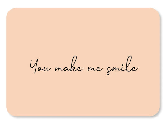 Kaart You make me smile