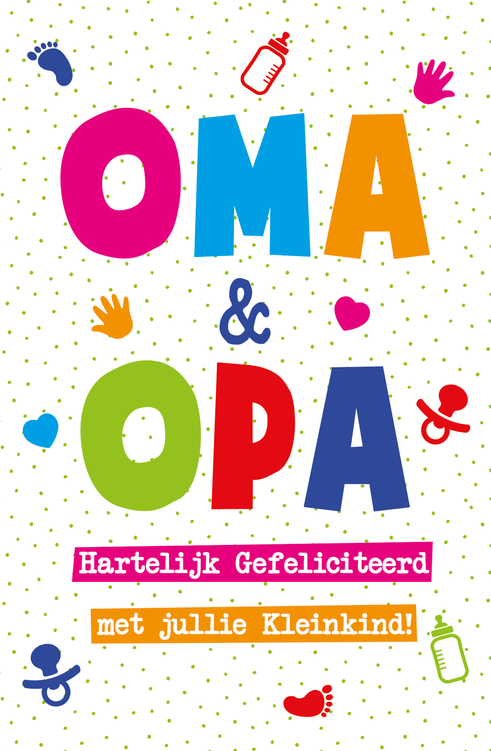 Budgetkaart Oma & Opa (kleinkind)