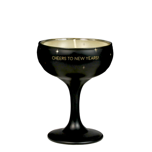 My flame - Kaars in glas - Cheers to the new years