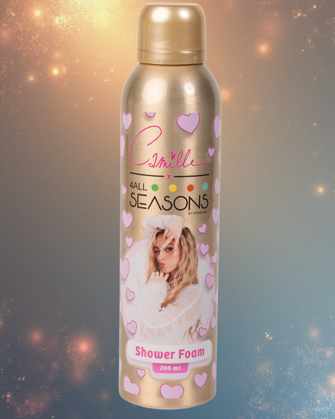 4allseasons - Shower Foam Gold Camille 200ml