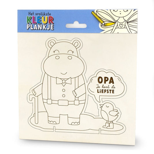 Kleurplankje opa