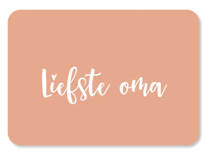 Kaart Liefste oma (liggend)