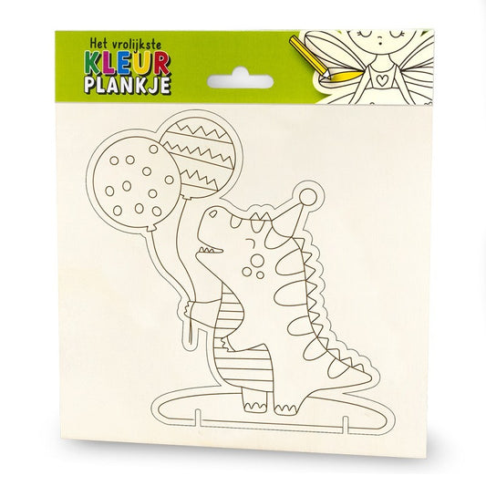Kleurplankje dino