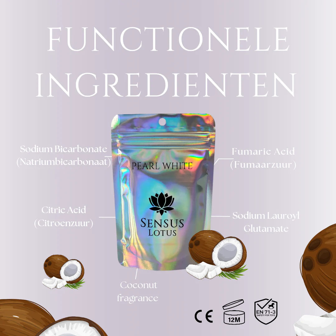 Sensus Lotus - Badpoeder Pearl White 30 gr