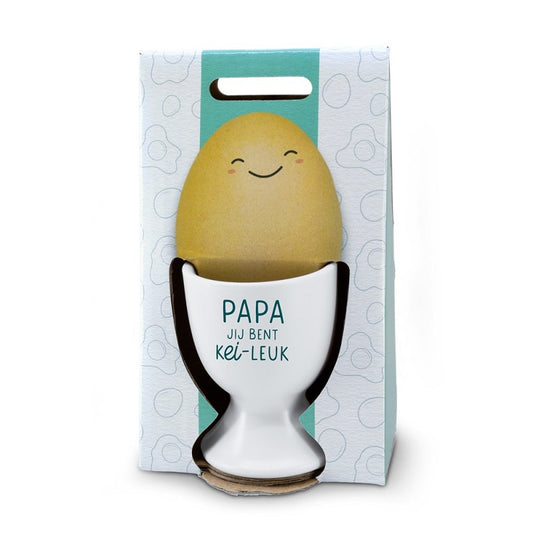 Eierdopje papa