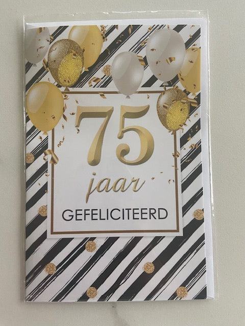 Budgetkaart 75 jaar