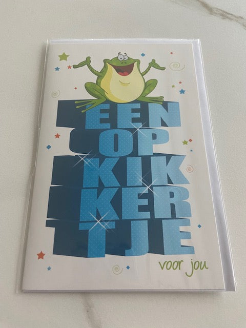 Budgetkaart Opkikkertje