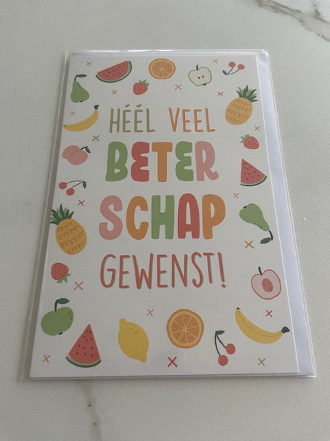 Budgetkaart Beterschap