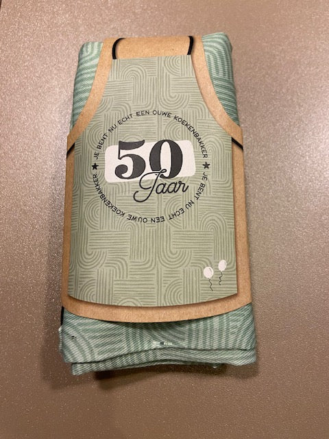Keukenschort - 50 jaar