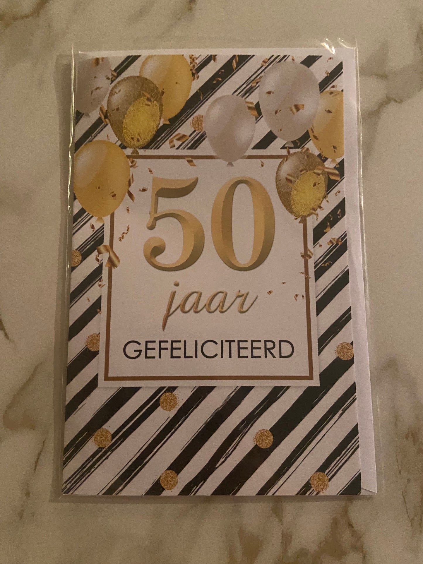 Budgetkaart 50 jaar