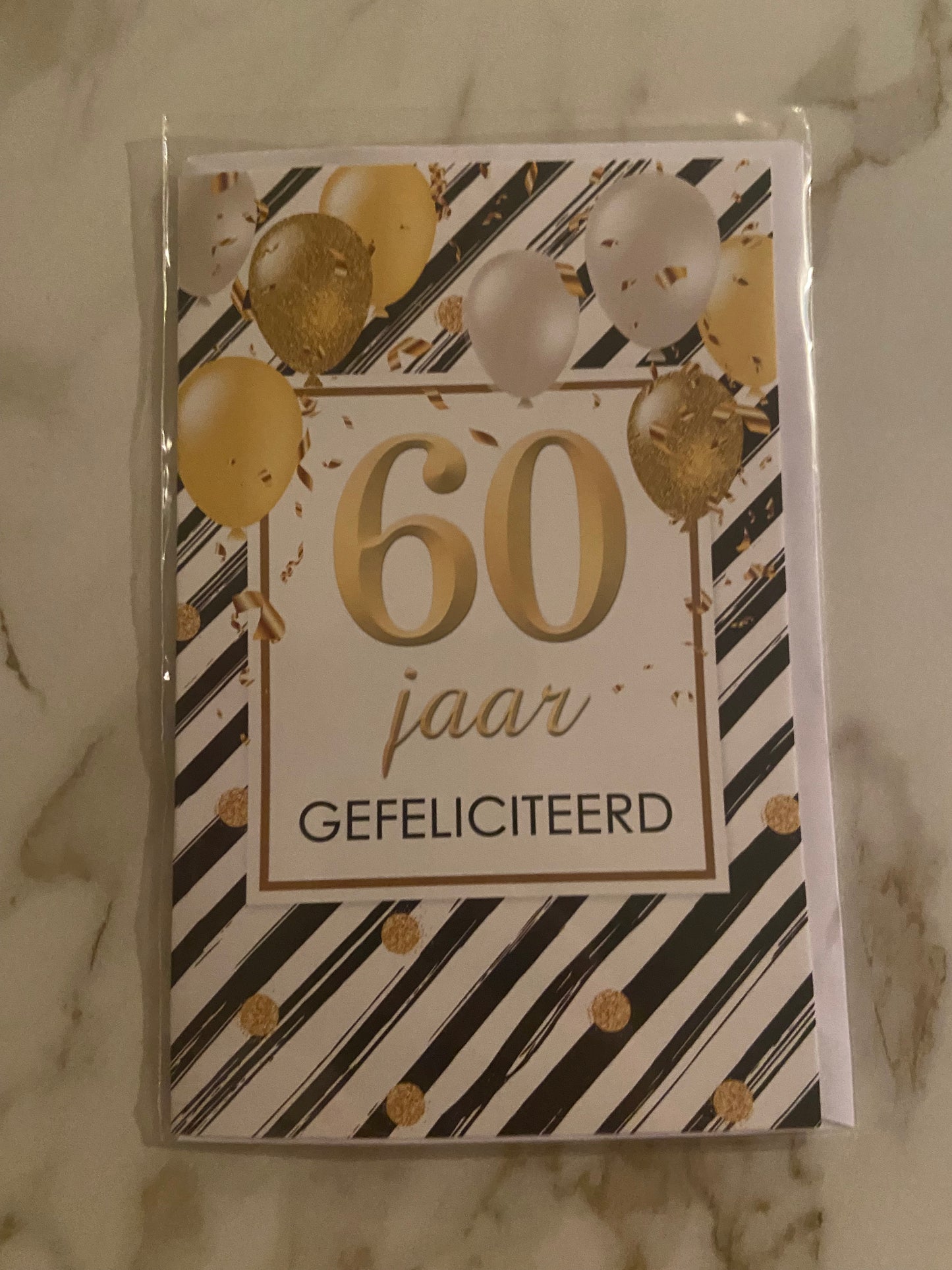 Budgetkaart 60 jaar