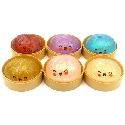 Squishy dumpling glitter