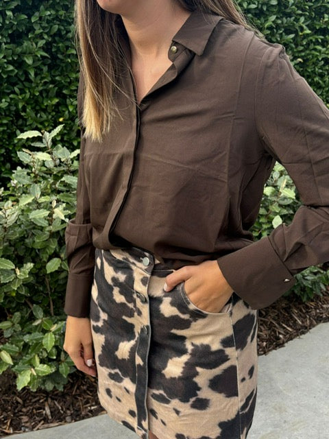 Rok met dierenprint