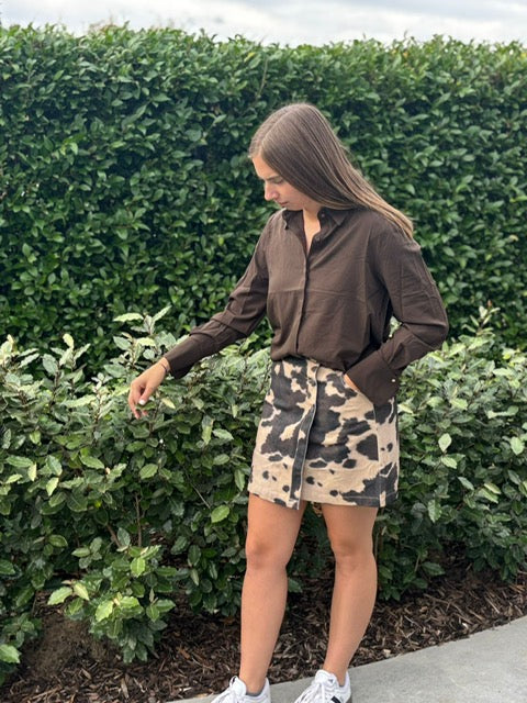 Rok met dierenprint