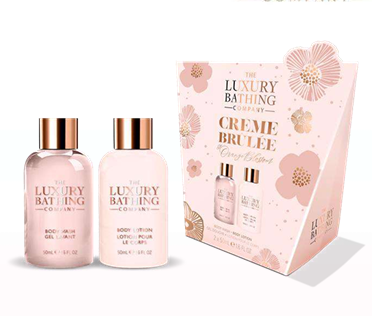 Mini body duo set Crème brûlée &