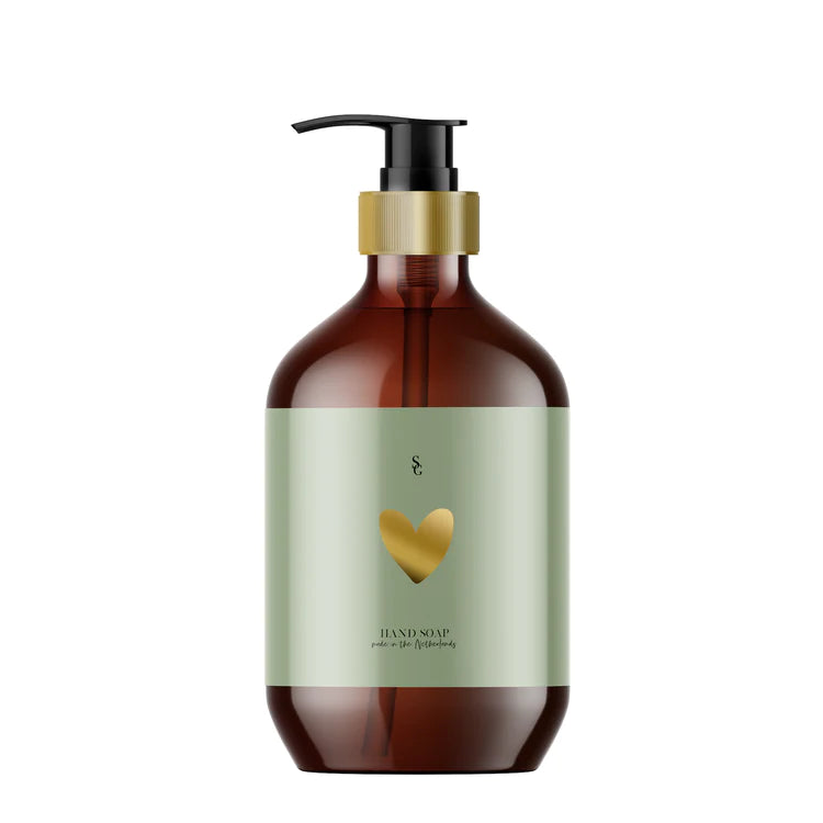 Handzeep Sage Green Hearts 500 ml